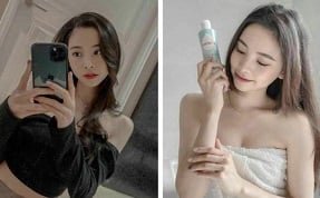 Thanh Thanh estava com tesão e gemido quando ele estava feliz