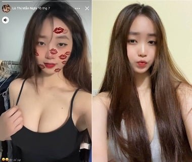 Lo thi man nghi mostra um belo c*t com água