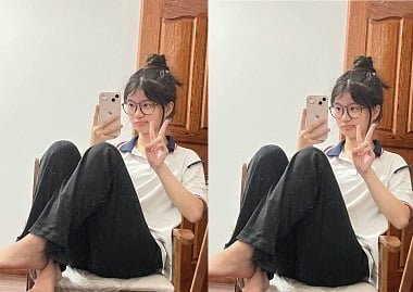 Depois da escola, ela foi convidada pelo namorado para cozinhar